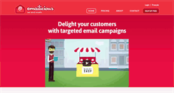 Desktop Screenshot of emailicious.com