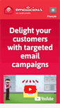 Mobile Screenshot of emailicious.com